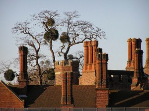 Hampton Court chimneys